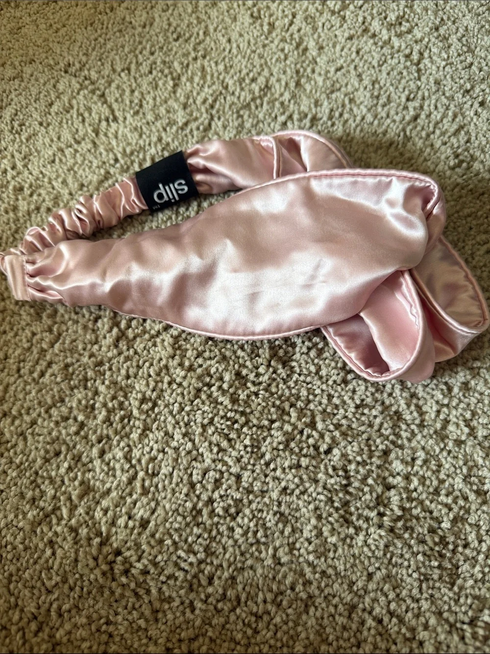SLIP Pink Silk Knotted Headband New🩷AND Scrunchie!